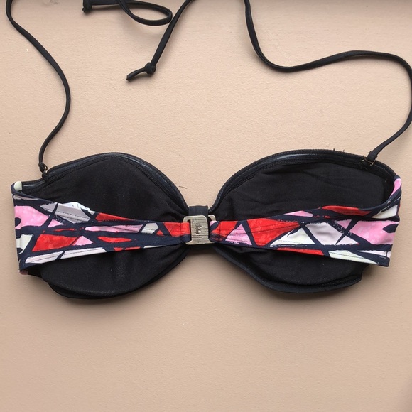 French Connection๐ Red Blue Pink White Bikini Top - Picture 4 of 6